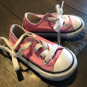 Size 4 converse (first walker shoes)